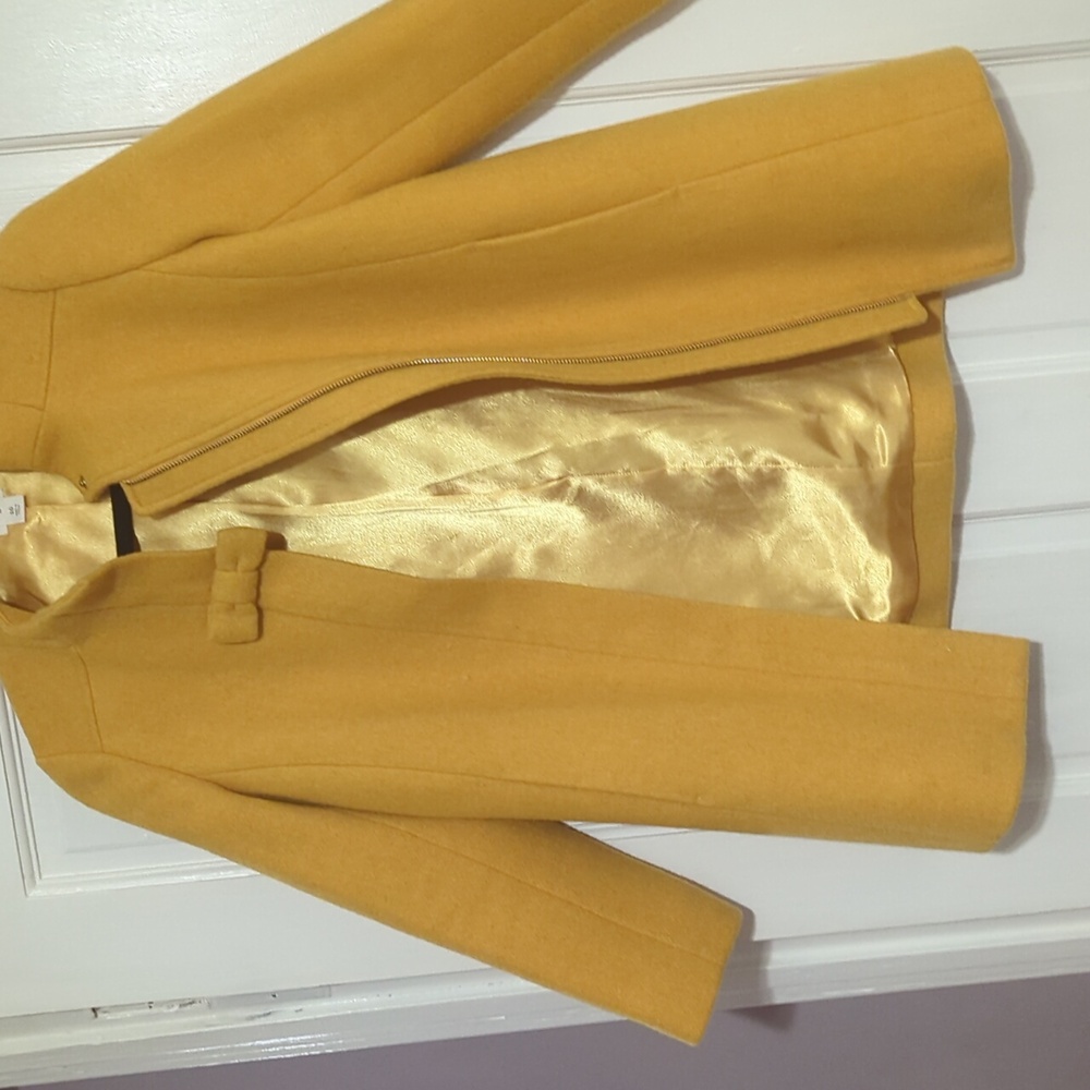 Crewcuts Yellow Kids Pea Coat